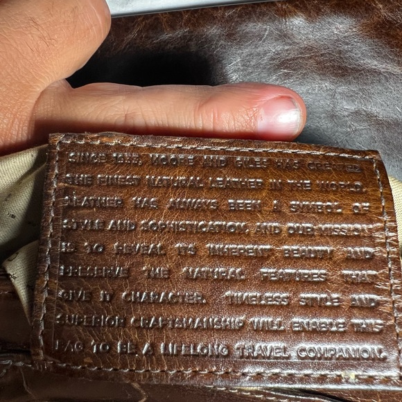 Moore & Giles Brompton Brown Sackett Messenger Bag (Rare/Retired) - Picture 8 of 14